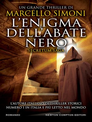 cover image of L'enigma dell'abate nero